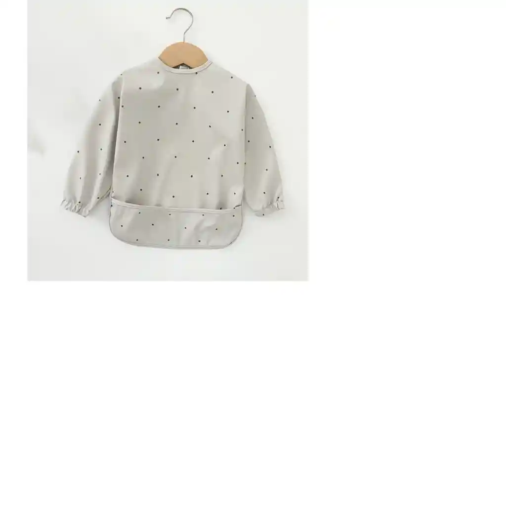 Delantal Manga Larga Puntitos