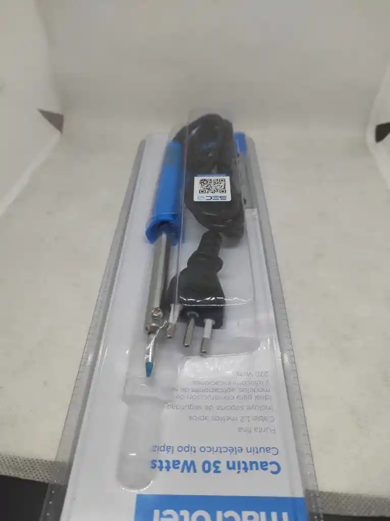 Cautin Electrico Tipo Lápiz De 30w Certificado