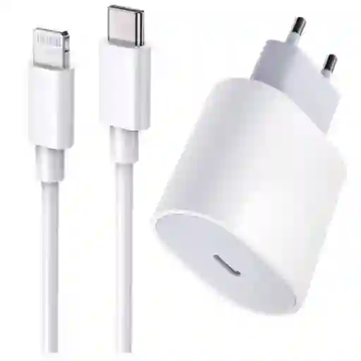 Cargador Completo 20w Para Iphone Certificado