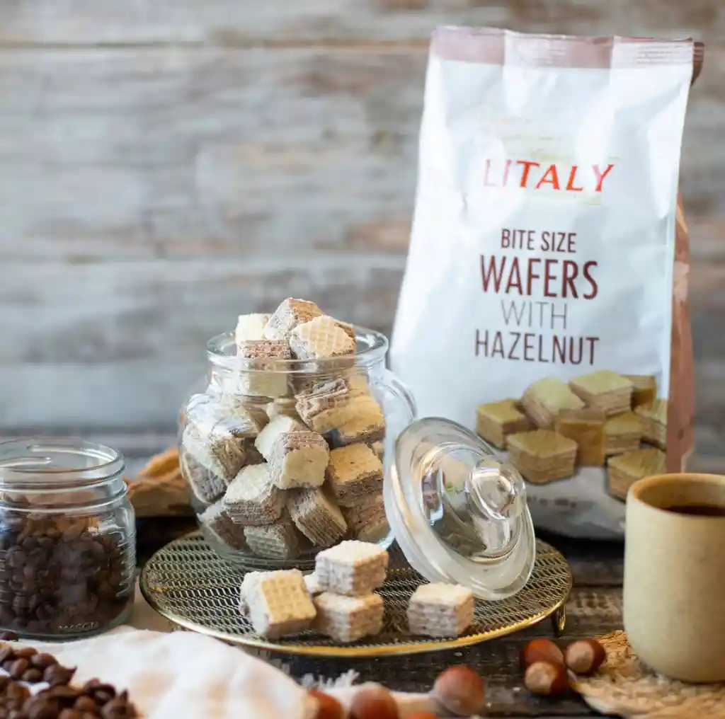 Galleta Oblea Wafers Avellana 400g