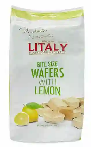 Galleta Oblea Wafers Limon 400g Litaly