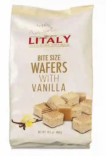 Galleta Oblea Wafers Vainilla 400g Litaly