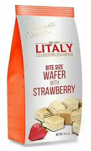 Galleta Oblea Wafers Frutilla 400g