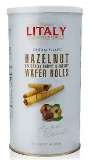 Barquillos Con Crema De Avellana 400g Litaly