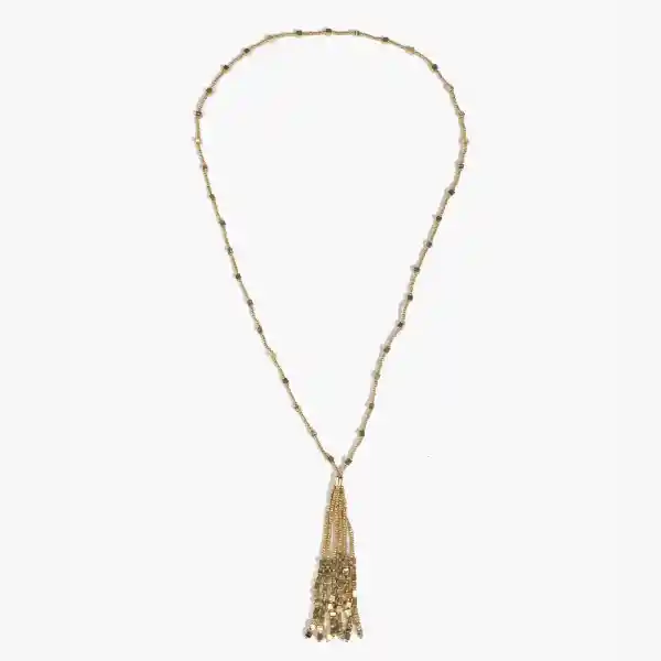 Collar Tassel Dorado