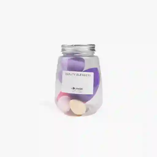 Set Esponjas De Maquillaje Beauty Morado