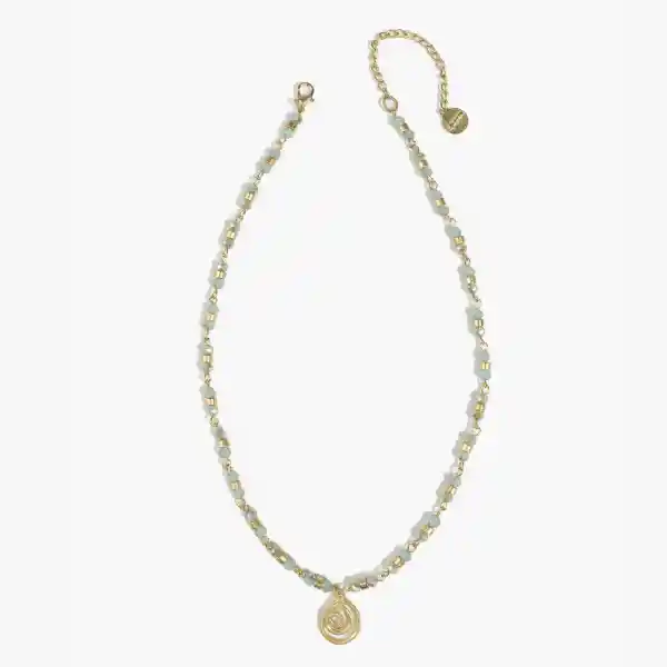 Collar Mostacillas Dorado