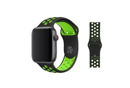 Correa De Reloj Compatible Apple Deportiva 38/40 Y 41mm Negro
