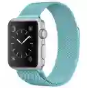 Correa De Reloj Compatible Con Apple 42/44 Y 45mm Metalica