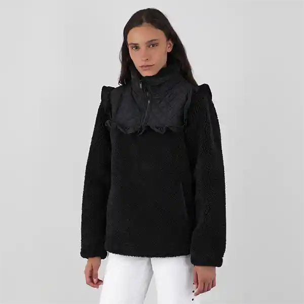 Chiporro Vuelos Frontales Negro Xs Mujer Raindoor