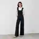 Jardinera Cotelé Vuelos Gris 38 Mujer Raindoor