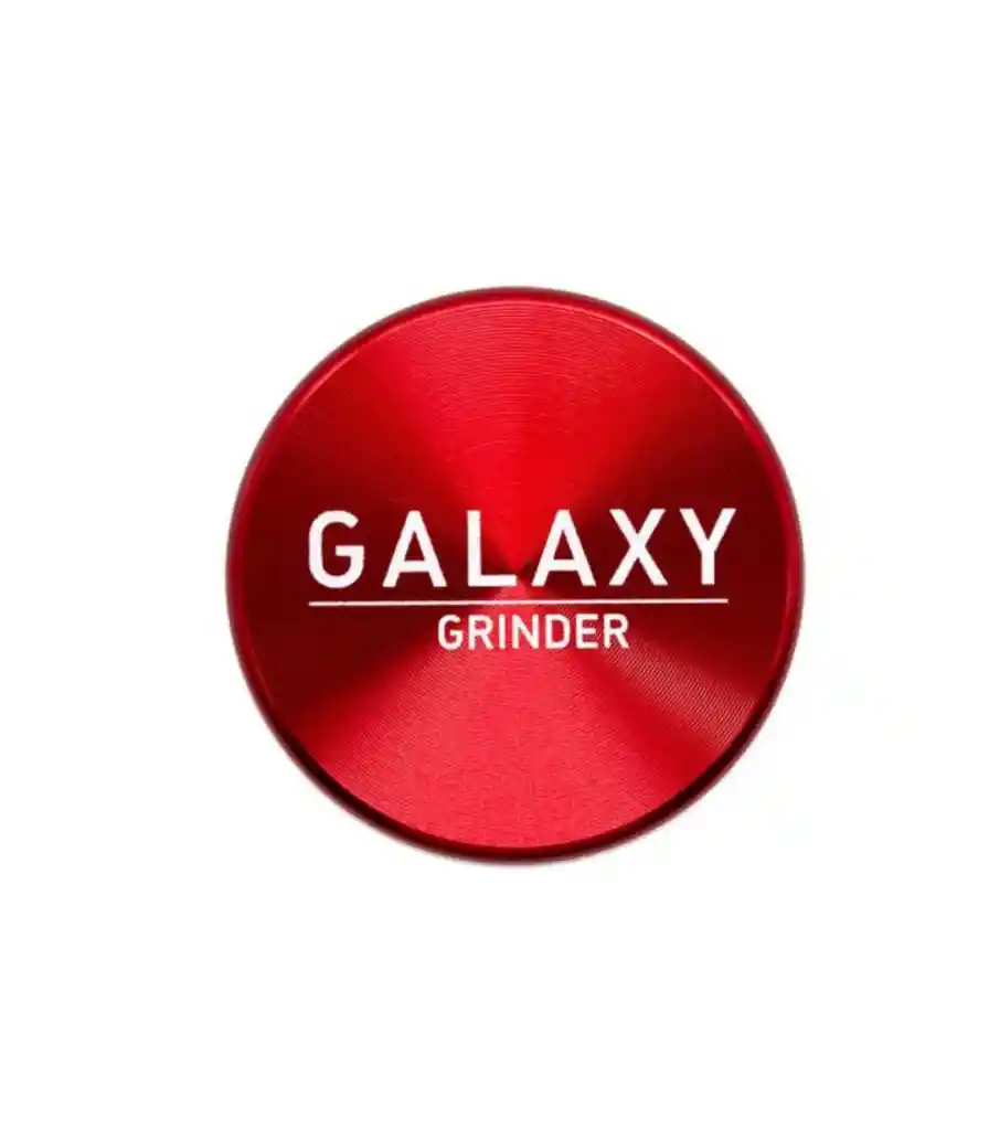 Moledor Galaxy Grinder 38mm Aluminio 4 Partes Red