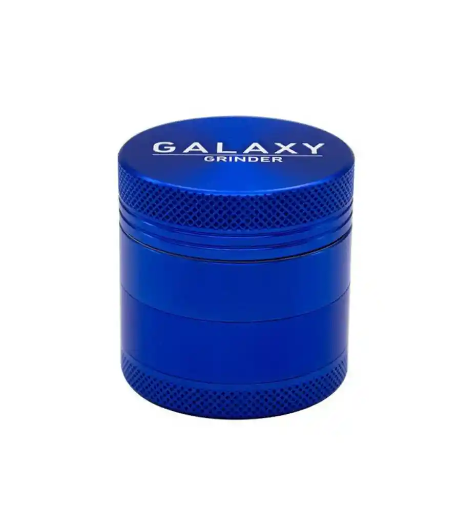 Moledor Galaxy Grinder 38mm Aluminio 4 Partes Blue