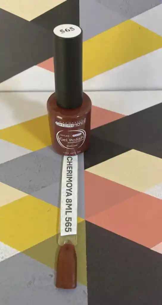 Esmalte Permanente #565 (cafe Oscuro) 8 Ml Cherimoya