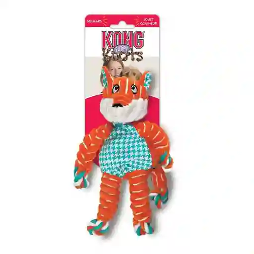 Juguete Perro Kong Floppy Knots Fox M/l