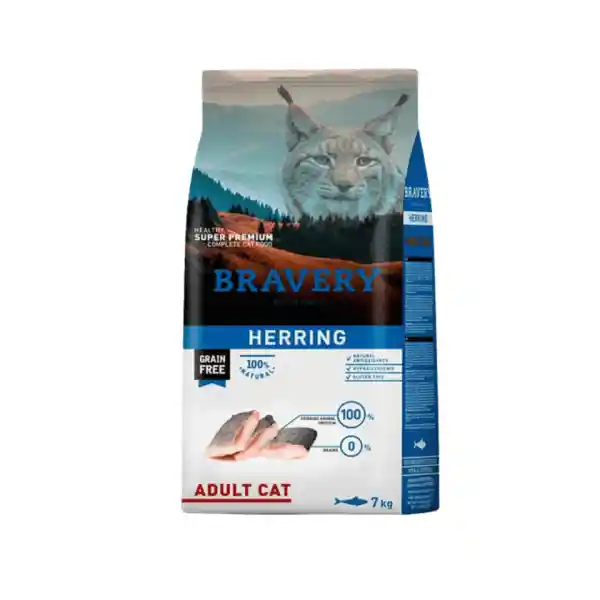 	bravery Herring Adult Cat 2 Kg