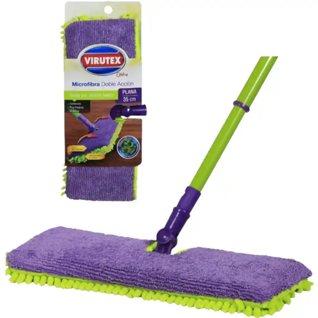 Mopa Trapeador Microfibra Virutex 35 Cm