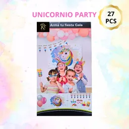 Kit Arma Tu Fiesta Unicornio Mágico (gala) - ¡exclusivo Regalos Chic!