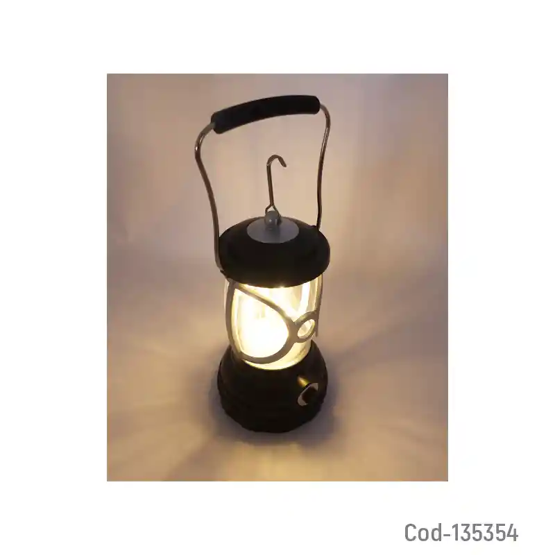 Farol Mano Foco Vintage Estilo Retro Led A Pilas Linterna De Emergencia A Pilas Aaa