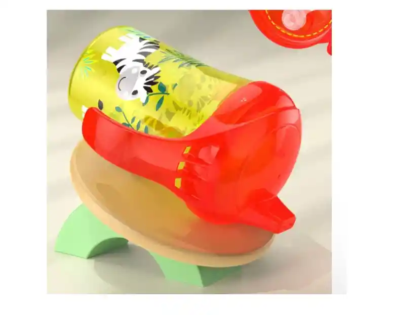 Vaso Con Asas Antiderrame Aprendizaje Para Niños Con Tapa