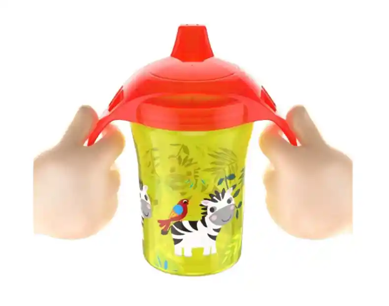 Vaso Con Asas Antiderrame Aprendizaje Para Niños Con Tapa