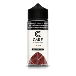E-liquid Líquido Vaporizador Cigar 120ml 6mg - Core By Dinner Lady