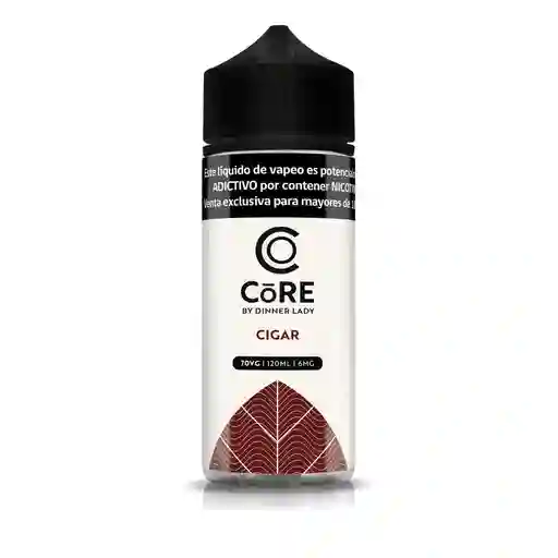 E-liquid Líquido Vaporizador Cigar 120ml 6mg - Core By Dinner Lady