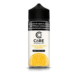 E-liquid Líquido Vaporizador Mango Orange Passion 120ml 6mg - Core By Dinner Lady