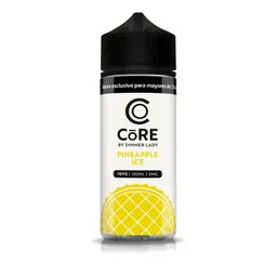 E-liquid Líquido Vaporizador Pineapple Ice 120ml 6mg - Core By Dinner Lady