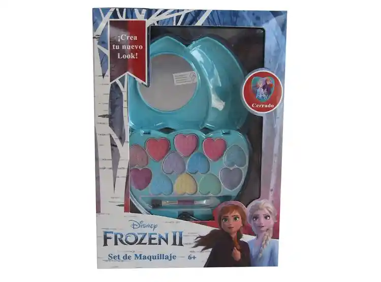 Maqullaje Doble Corazon Frozen 2