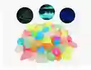 100 Piezas Piedras Luminosas Flúor Decorativas Fotoluminicas