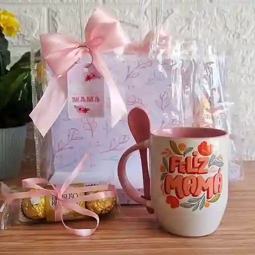 Regalo Tazón + Chocolates Ferreros, Especial Día De La Madre