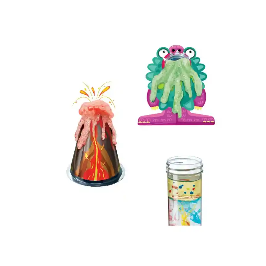 Experimentos Burbujeantes De Colores