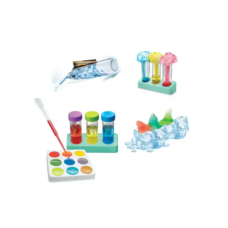 Experimentos Burbujeantes De Colores