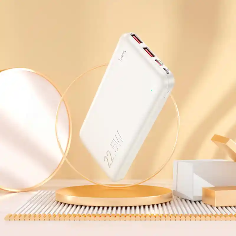 Power Bank Hoco J101 Ultra-thin 10,000mah 22.5w Blanco