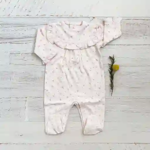 Enterito Ilusion Niña Rosado Talla 6/9 Meses