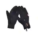 Guantes Termicos Windstoper Pantalla Tactil Celular Touch Screen Smartphoone Impermeable Safe Touch Invierno, Ciclismo, Camping Color Negro Talla L