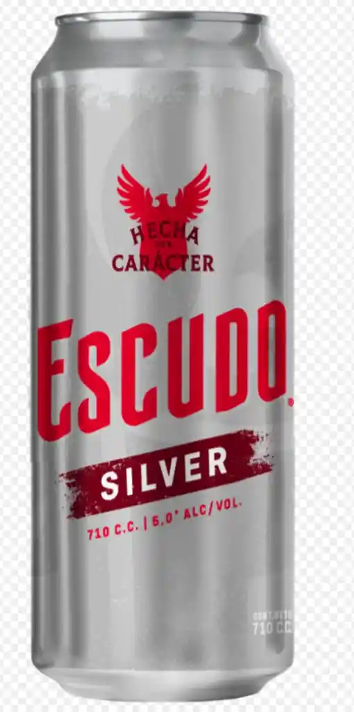 Cerveza Escudo Silver Latón