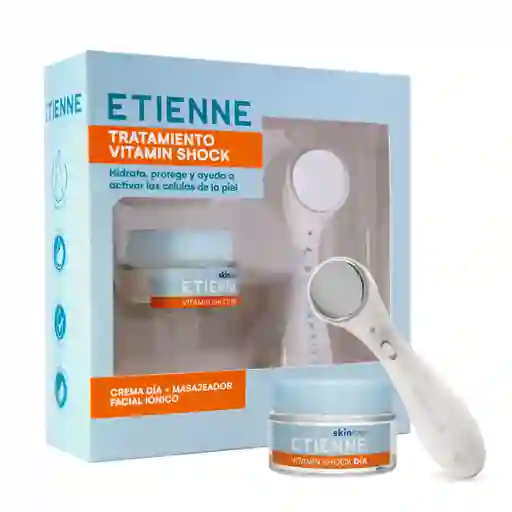 Etienne Pack Tratamiento Shock Día + Masajeador
