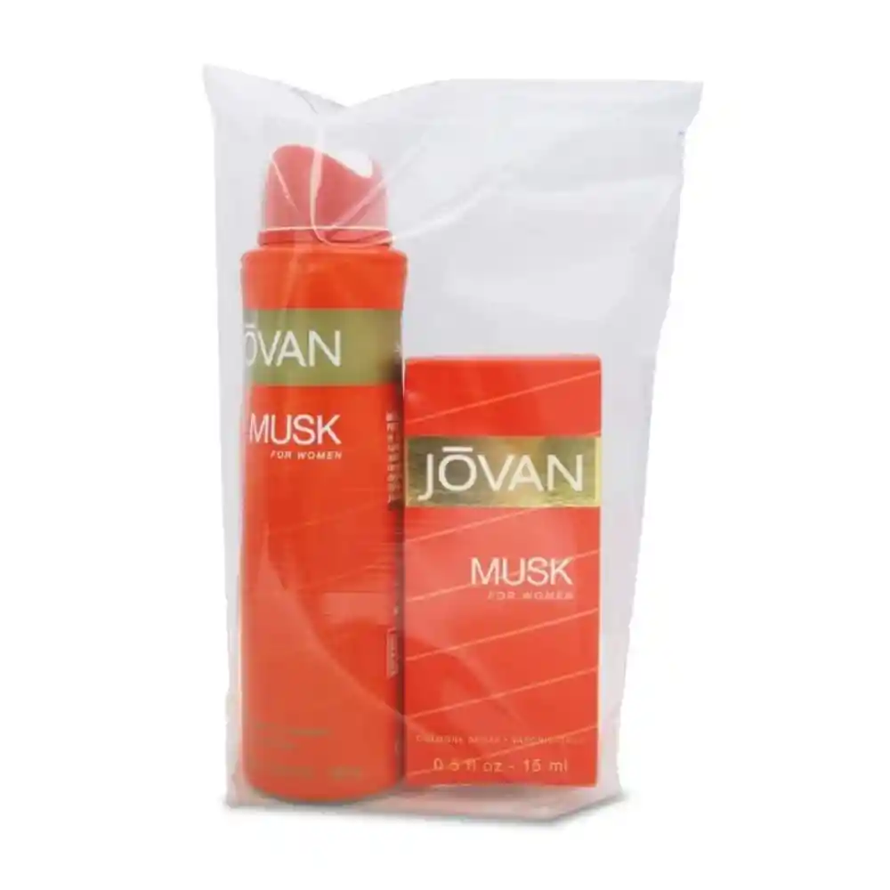 Jovan Pack Fragancia + Desodorante Musk Mujer