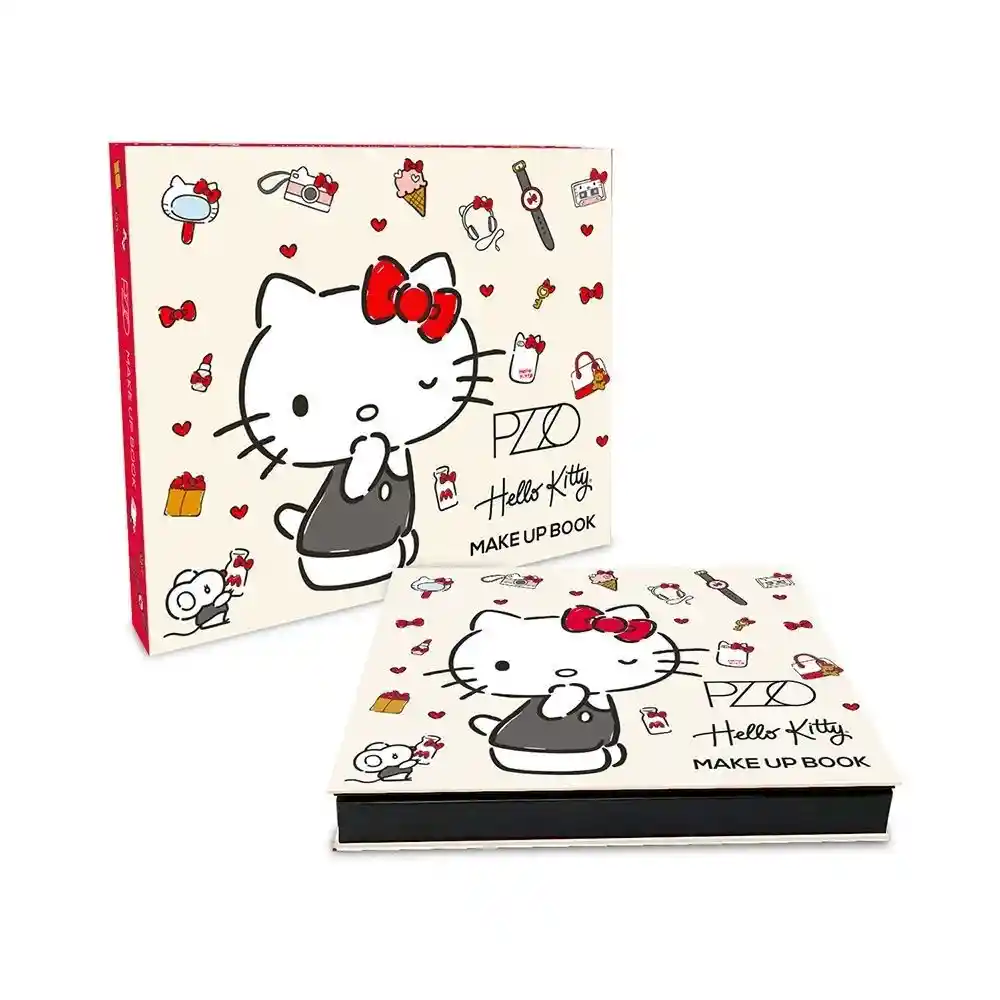 Petrizzio Kit De Maquillaje Make Up Book Hello Kitty