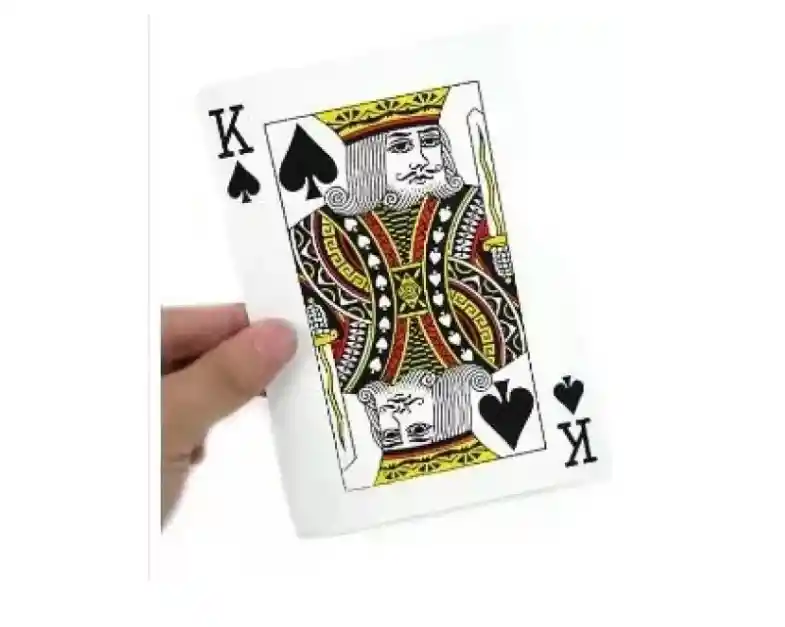 Mazo De Naipe Ingles Tamaño Jumbo De 10x16cms, Carta Gigante