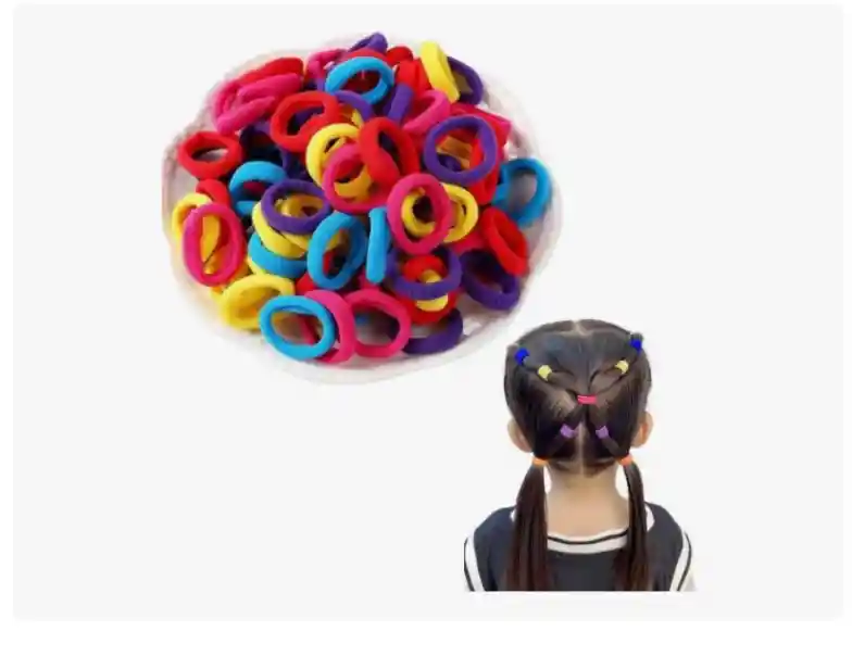 Set De 12 Colets De Varios Colores Niñas Varios