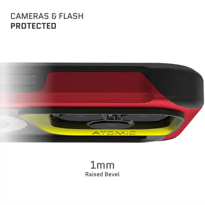 Carcasa Ghostek Atomic Slim Magsafe Iphone 15 Pro Roja