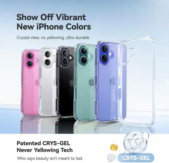 Carcasa Voorca Rígida Delgada Iphone 16 Plus