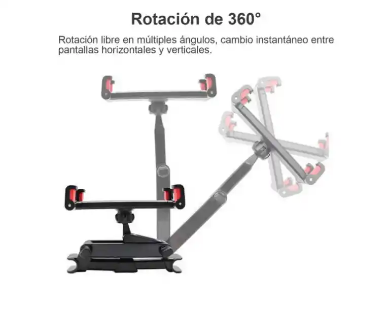 Tableta Trasera Para Coche Soporte Para Teléfono Móvil