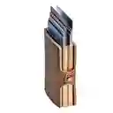 Billetera - Double - Café, Sin Monedero