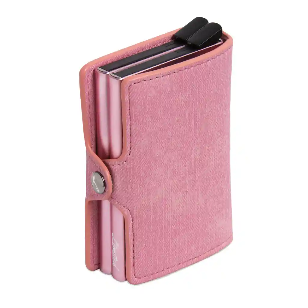 Billetera - Double - Rosado, Sin Monedero