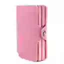 Billetera - Double - Rosado, Sin Monedero
