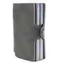 Billetera - Double - Gris, Sin Monedero